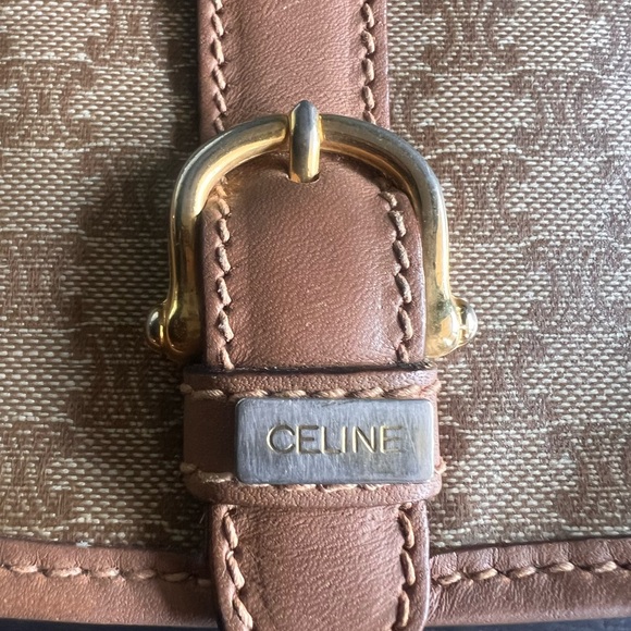 Celine Crossbody Vintage Macadam Triomphe Handbag - Picture 2 of 16